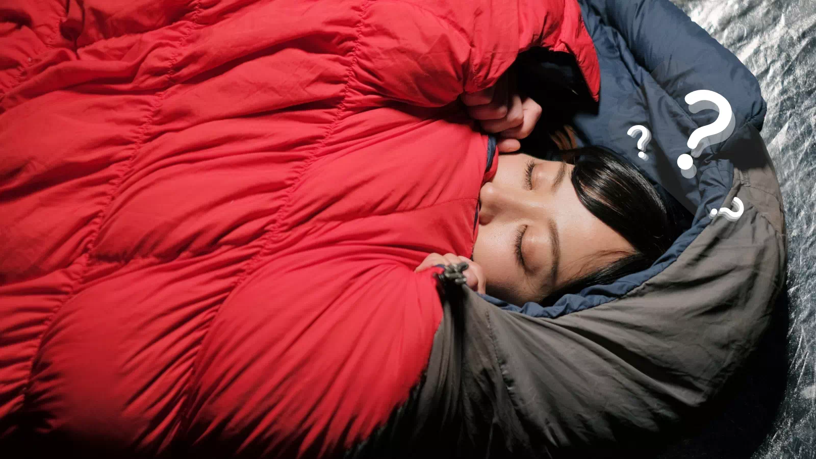 ダウンシュラフと化繊シュラフの違い