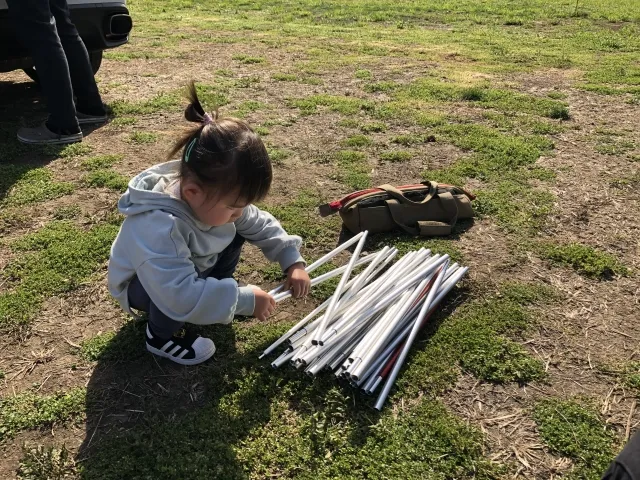 設営・撤収が簡単なテントを選ぶ