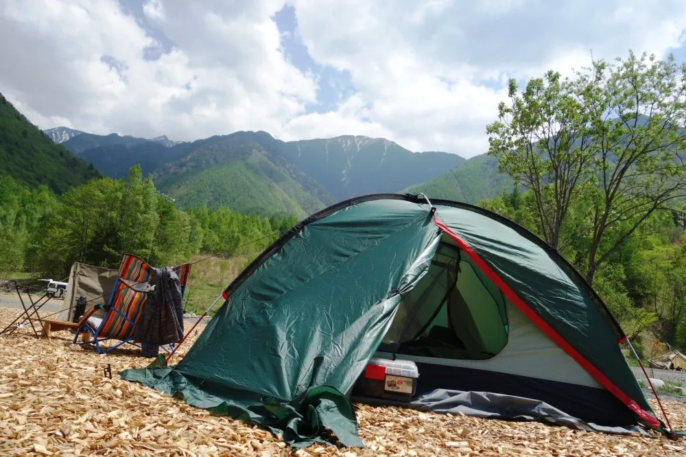 ソロキャンプ テント02