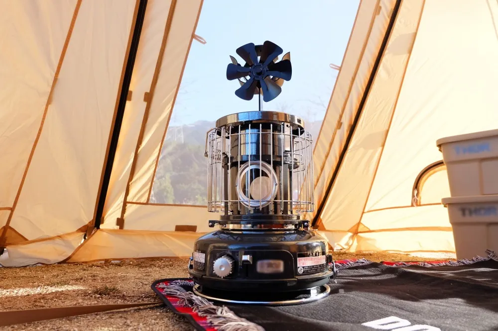 テント 暖房器具