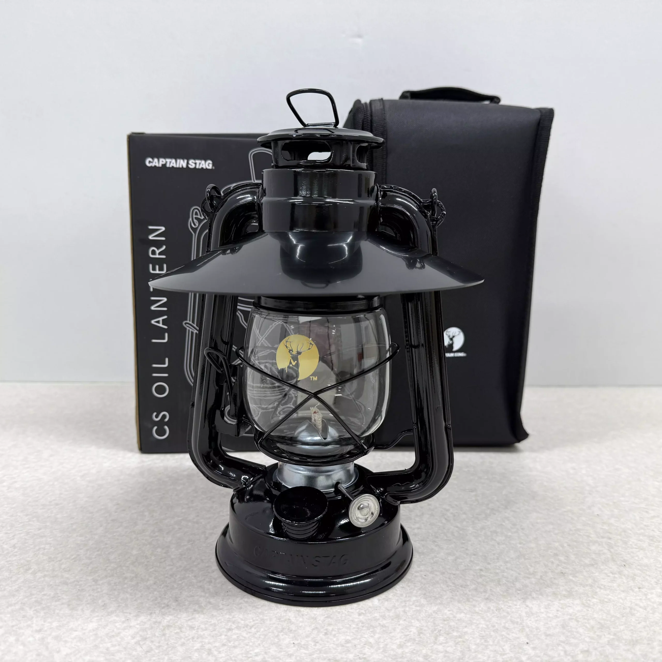 CAPTAIN STAGのCS OIL LANTERN（中）ブラック①
