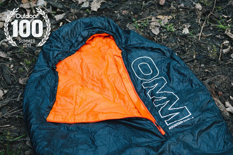 OMM Mountain Raid 100 【雨や結露でも保温性を失わない！超タフなマウンテンレース仕様の化繊マミー】