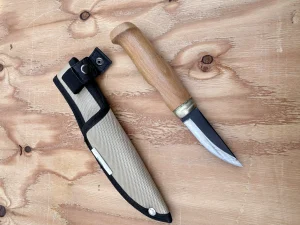 IVARIN PUUKKO TEHDASの「プーッコナイフウッドグリップ（ミディアム）　ケースあり