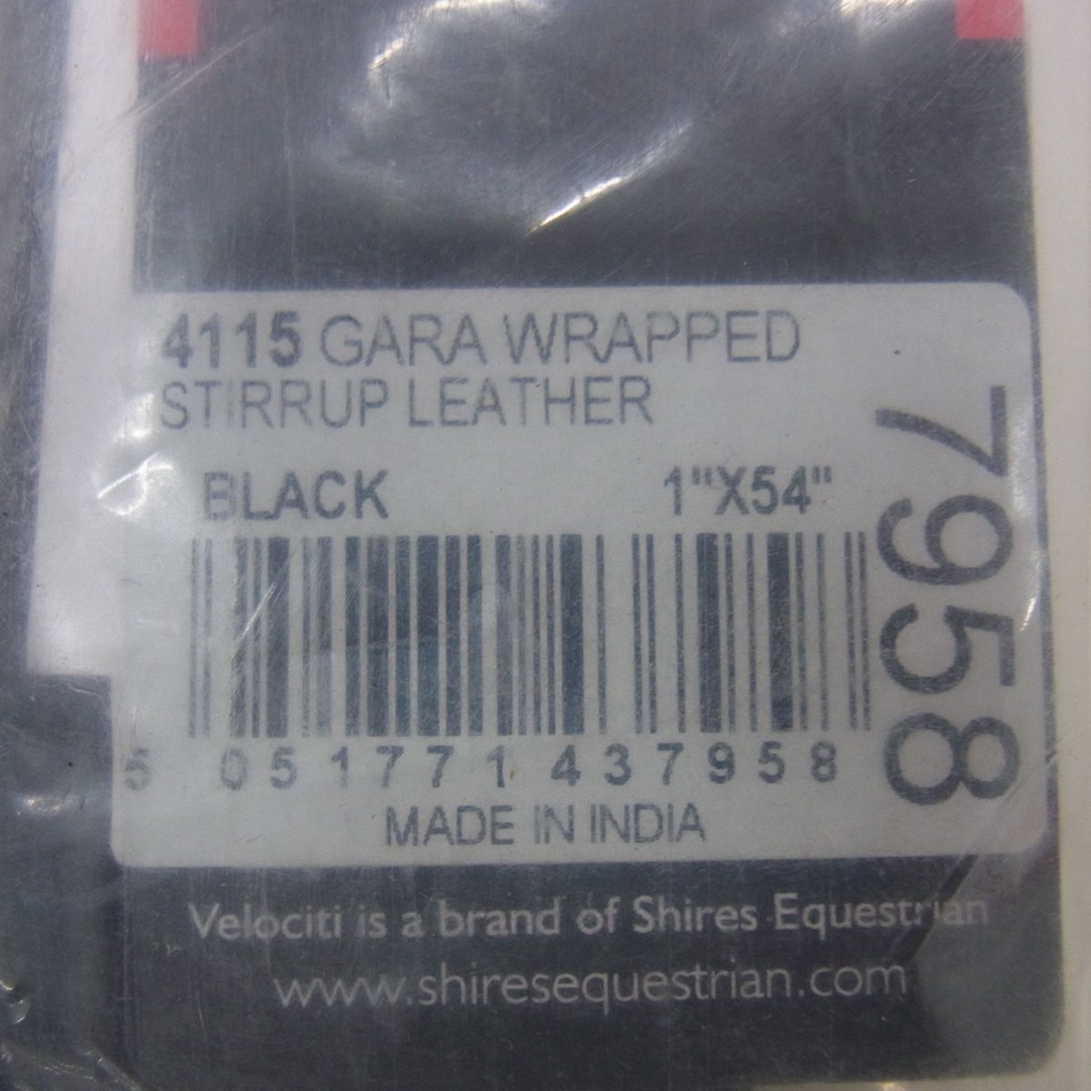 Shires Equestrian Gara Wrapped Stirrup Leather②